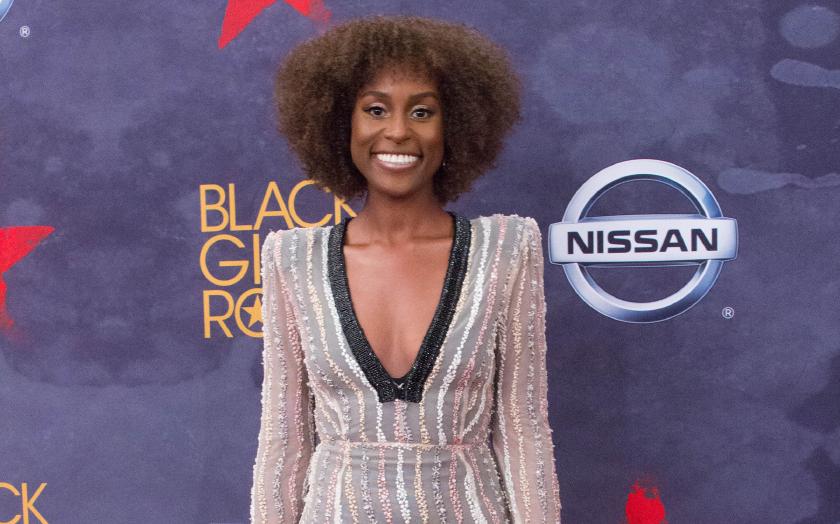 Issa Rae at BET's Black Girls Rock show.
